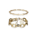 Chunky Chain Bracelet Set