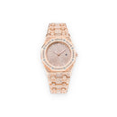 Rose Gold Circle Watch
