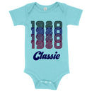 Baby 1980 Classic Onesie - 1980 Onesie - 80s Onesie