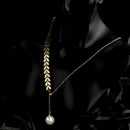Wheat Shaped Pearl Necklace