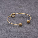Buddhist Stainless Steel Knot Bracelet