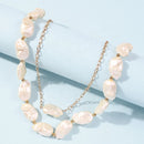 Irregular Pearl Necklace