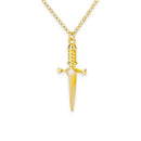 Minimalistic Knife Pendant Necklace
