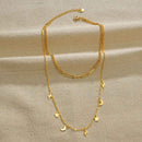 Double Layered Gold Necklace