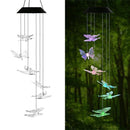 Solar Powered LED Wind Chimes