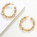 Hoop Wreath Earrings