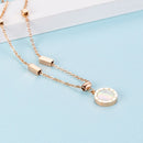 Clock Pendant Necklace