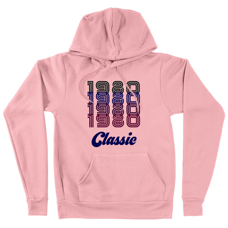 1980 Classic Hoodie - 1980 Hoodie - 80s Hoodie