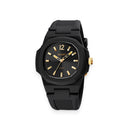 Black & Gold Men’s Sports Watch