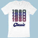 1980 Classic T-Shirt - 1980 T-Shirt - 80s Tee Shirt