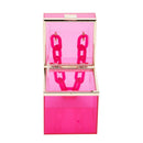 Classy Edgy Box Clutch with Chain