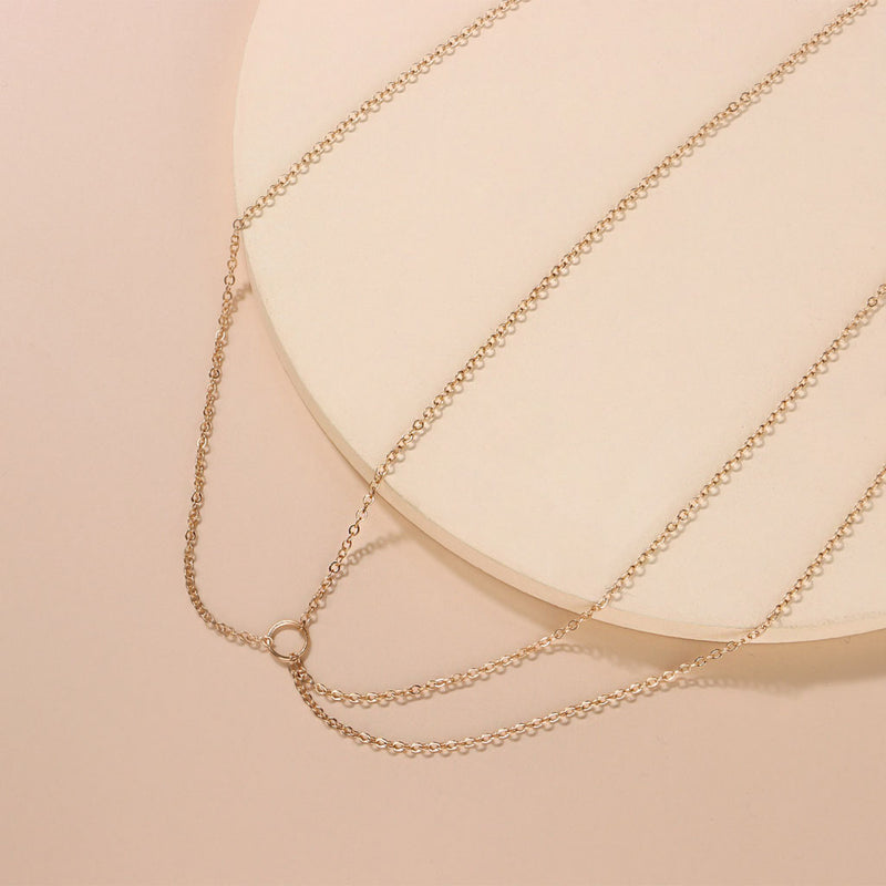 Minimalistic Gold Body Chain
